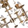 2_Alora Yukari E12 41-in Polished Brass Chandelier more views