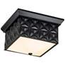 2_Alpha 14 1/2" Wide Matte Black Ceiling Light by Lucas McKearn