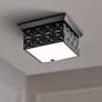 1_Alpha 14 1/2" Wide Matte Black Ceiling Light by Lucas McKearn