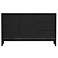 Alpine Furniture Cove 60 in. W Rectangular Wood Server, Vintage Black