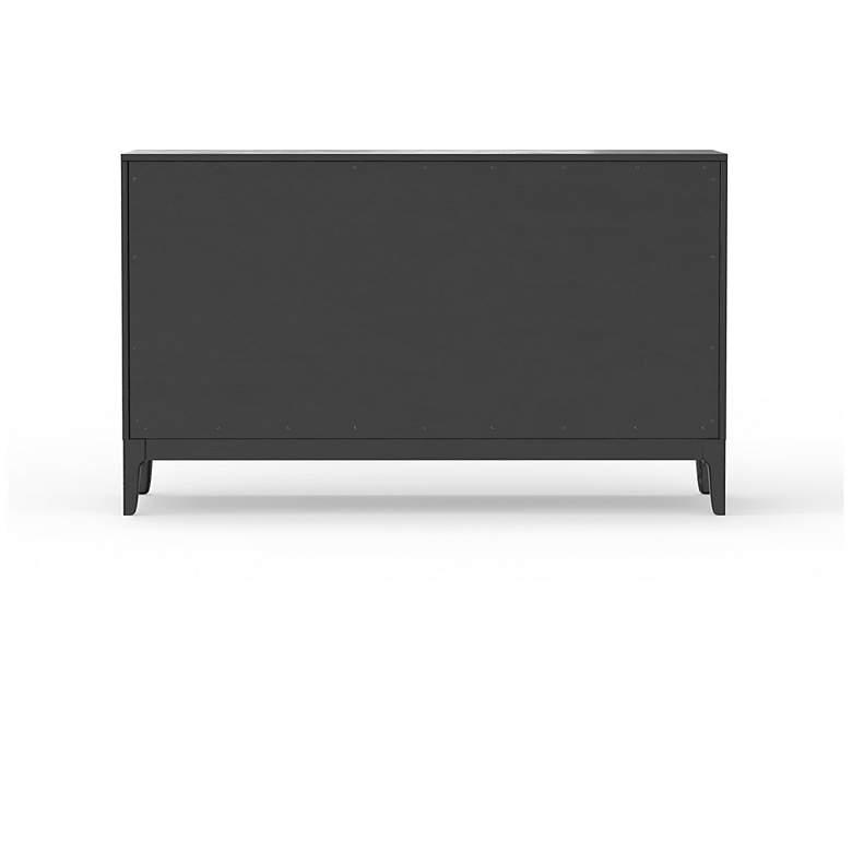 Image 3 Alpine Furniture Cove 60 in. W Rectangular Wood Server, Vintage Black more views
