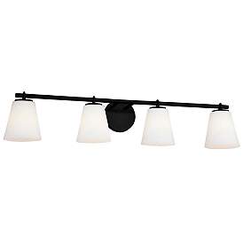 Image1 of Alpino 35" High Matte Black 4-Light Bath Light