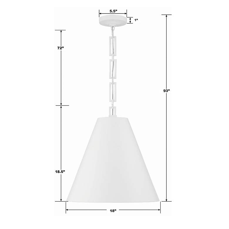 Image 6 Alston 3 Light Matte White + Antique Gold Chandelier more views