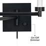 2_Alta Espresso Plug-in Swing Arm Wall Light - Base Only more views