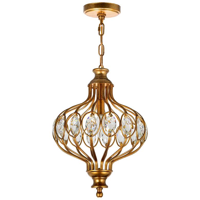 Image 4 Altair 1 Light Chandelier With Antique Bronze Finish more views