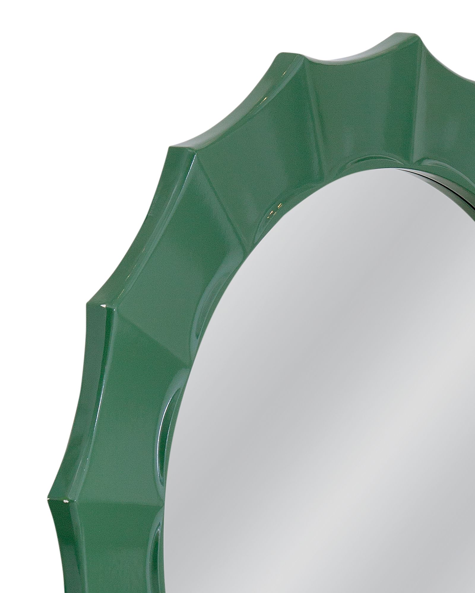 Image 3 Altair 36"W x 36"H Green Wall Mirror more views