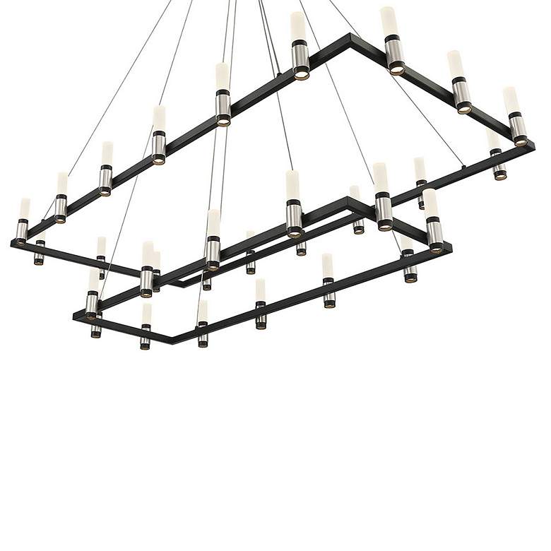 Image 3 Altamont 51 3/4" Wide Black 30-Light LED Chandelier more views