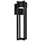 Alteck 4 Bar 23" High Sand Black LED Wall Sconce