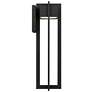 5_Alteck 4 Bar 23" High Sand Black LED Wall Sconce more views