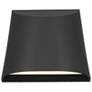 3_Alteck Ambit 5 1/2" Wide Sand Black LED Wall Sconce more views
