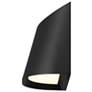 4_Alteck Ambit 5 1/2" Wide Sand Black LED Wall Sconce more views