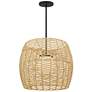 1_Alteck Aruba 24" Wide Outdoor Rattan LED Outdoor Hanging Light