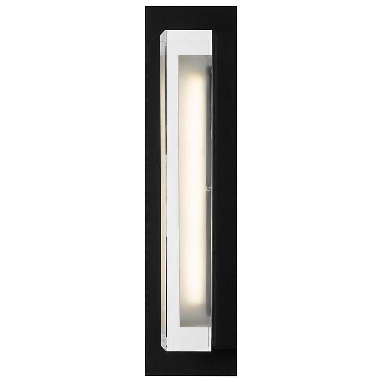 Image 3 Alteck Avani 14 1/2" High Sand Black LED Wall Sconce more views