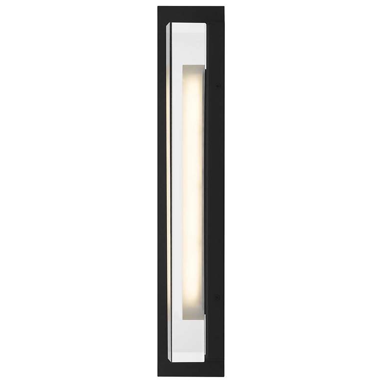 Image 4 Alteck Avani 20" High Sand Black LED Wall Sconce more views