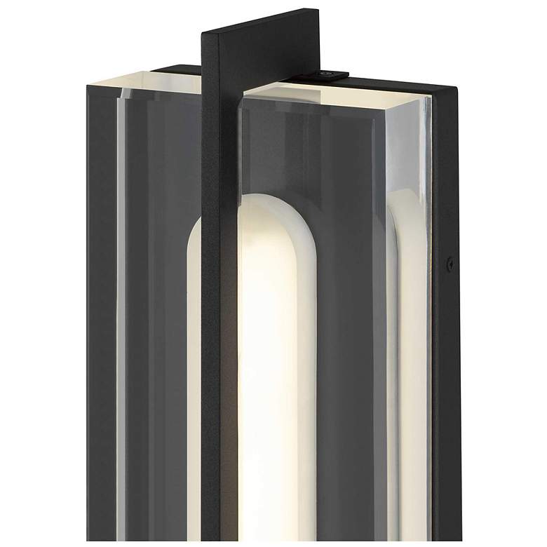 Image 5 Alteck Avani 20" High Sand Black LED Wall Sconce more views