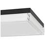 5_Alteck Box 11" Wide Sand Black LED Flush Mount more views