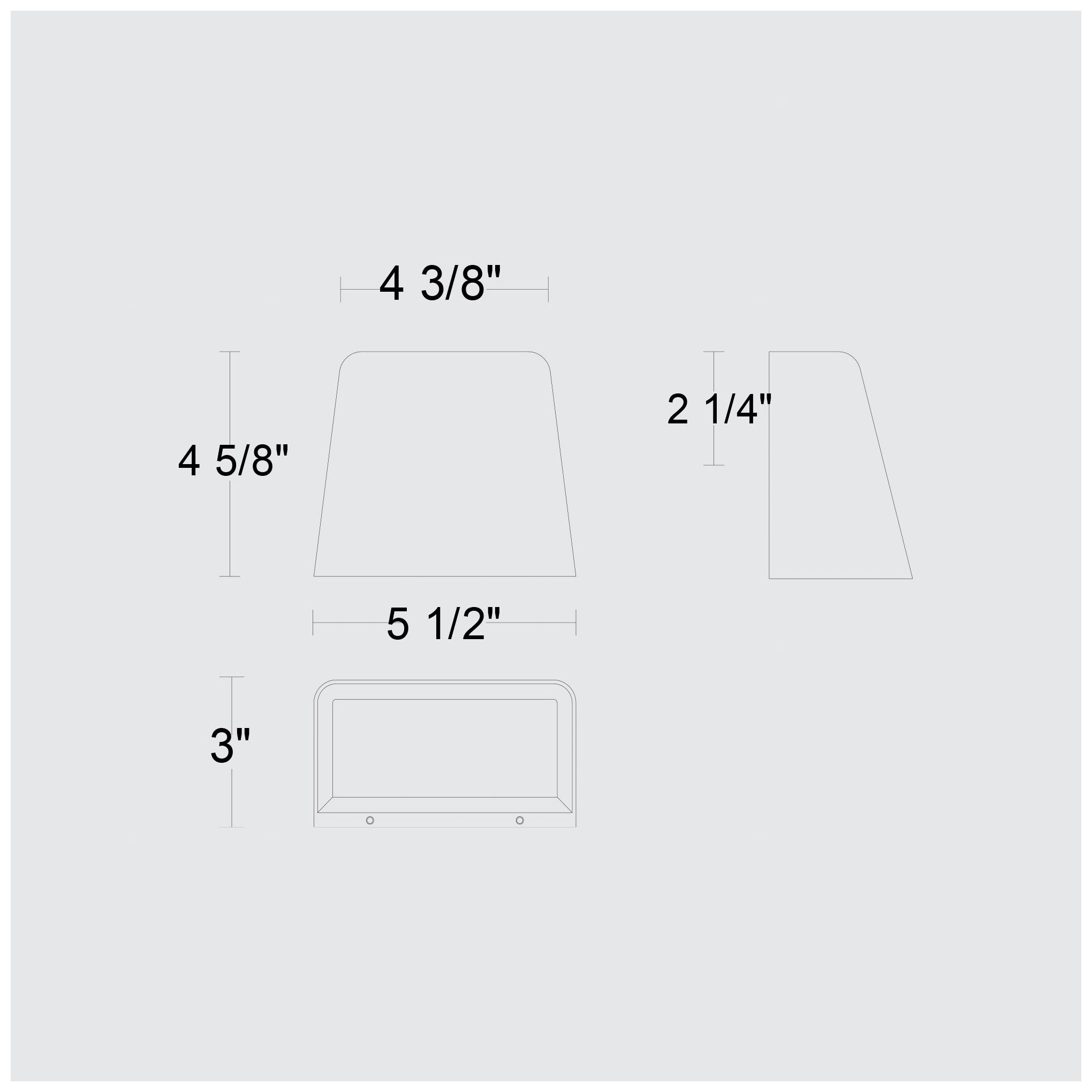 Image 7 Alteck Bull 5 1/2" Wide Sand Black LED Wall Sconce more views