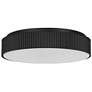 2_Alteck Channel 13" Sand Black LED Flush Mount more views