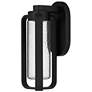 2_Alteck Clover 12" High Sand Black LED Wall Sconce more views