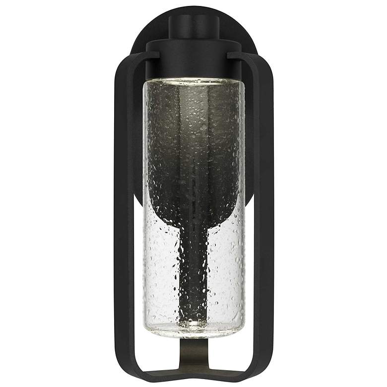 Image 3 Alteck Clover 12" High Sand Black LED Wall Sconce more views