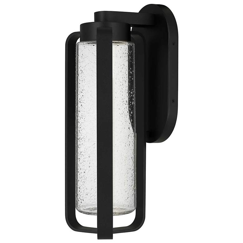 Image 2 Alteck Clover 15 1/2" High Sand Black LED Wall Sconce more views