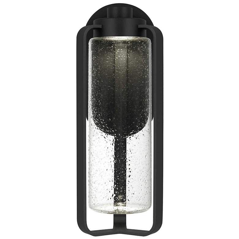 Image 3 Alteck Clover 15 1/2" High Sand Black LED Wall Sconce more views