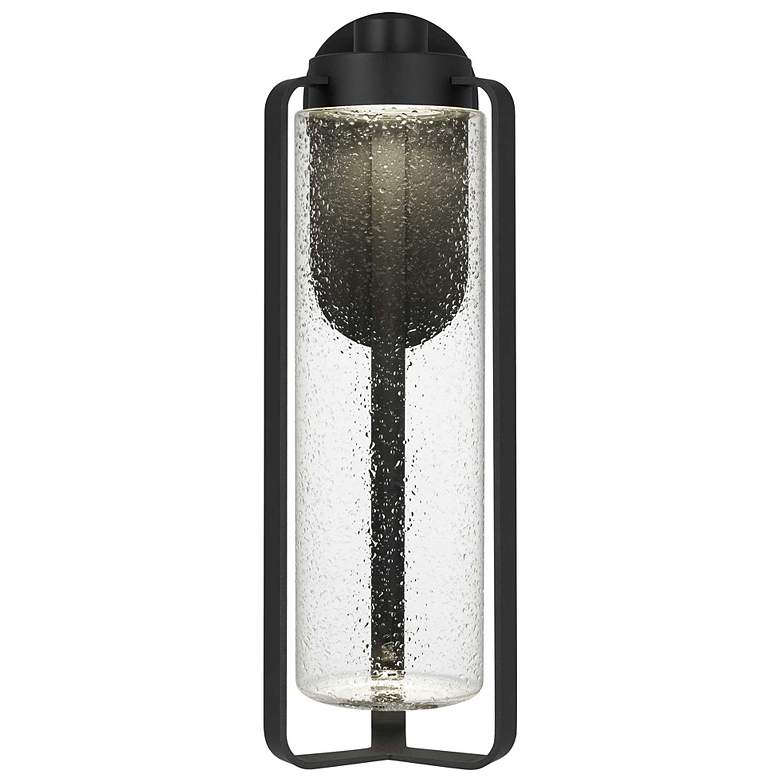 Image 3 Alteck Clover 20 1/2" High Sand Black LED Wall Sconce more views