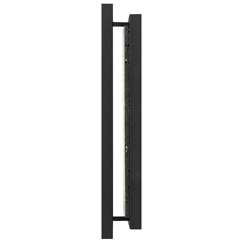 Image 4 Alteck Dakota 24" High Black LED Wall Sconce more views