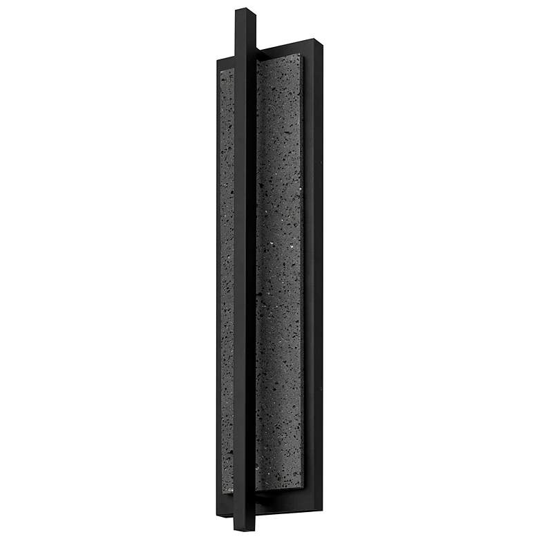 Image 2 Alteck Dakota 32" High Black LED Wall Sconce more views
