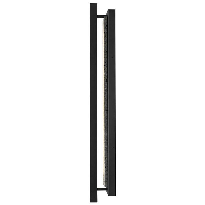 Image 4 Alteck Dakota 32" High Black LED Wall Sconce more views