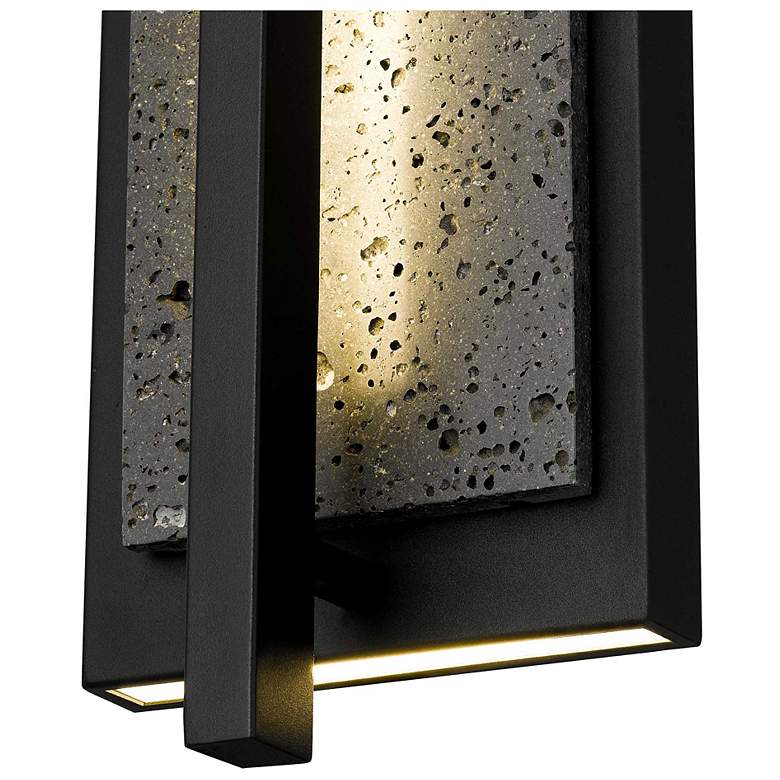 Image 5 Alteck Dakota 32" High Black LED Wall Sconce more views