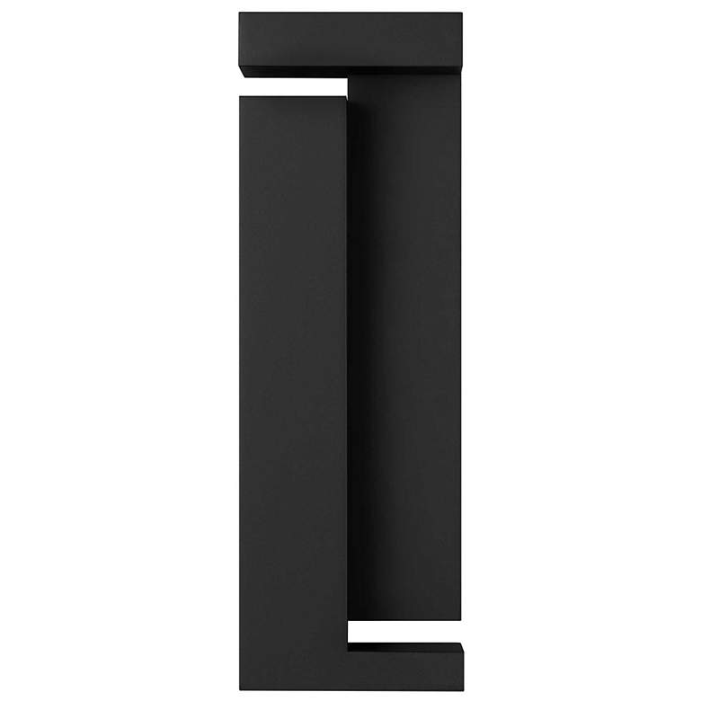 Image 3 Alteck Dance 18" High Sand Black LED Wall Sconce more views