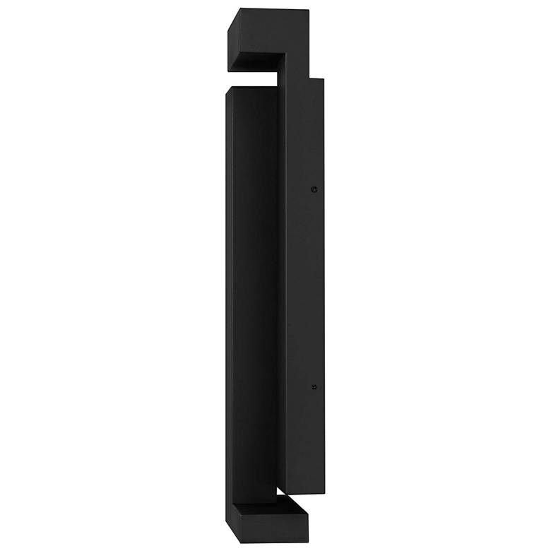 Image 4 Alteck Dance 18" High Sand Black LED Wall Sconce more views