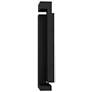 4_Alteck Dance 18" High Sand Black LED Wall Sconce more views