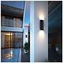6_Alteck Dance 18" High Sand Black LED Wall Sconce more views