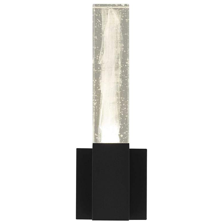 Image 3 Alteck Folio 14 3/8" High Sand Black LED Wall Sconce more views