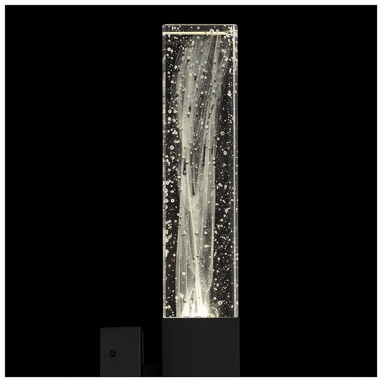 Image 5 Alteck Folio 14 3/8" High Sand Black LED Wall Sconce more views