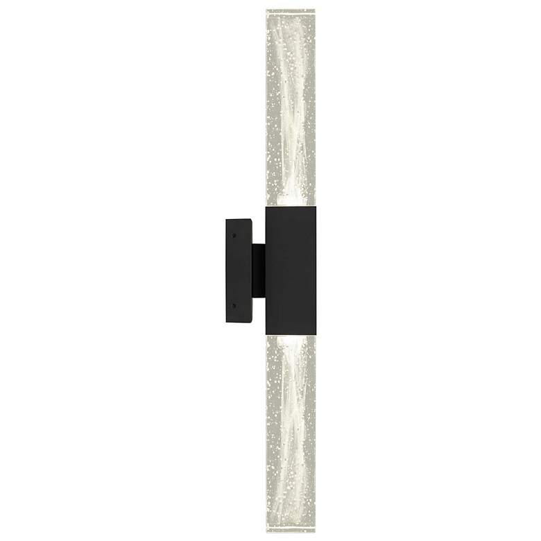 Image 4 Alteck Folio 24" High Sand Black LED Wall Sconce more views