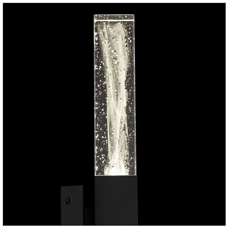 Image 5 Alteck Folio 24" High Sand Black LED Wall Sconce more views