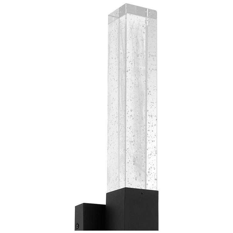 Image 5 Alteck Folio 31" High Sand Black LED Wall Sconce more views