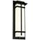 Alteck Frank 18" High Sand Black LED Wall Sconce