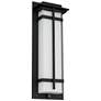 2_Alteck Frank 18" High Sand Black LED Wall Sconce more views