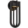 1_Alteck Furo 12" High Dark Bronze LED Wall Sconce