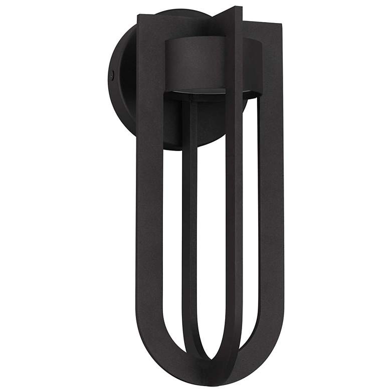 Image 2 Alteck Furo 12" High Dark Bronze LED Wall Sconce more views