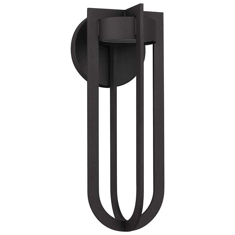 Image 2 Alteck Furo 16 3/8" High Dark Bronze LED Wall Sconce more views