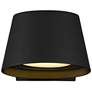 3_Alteck Grace 6 1/2" Wide Sand Black LED Wall Sconce more views