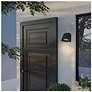 6_Alteck Grace 6 1/2" Wide Sand Black LED Wall Sconce more views