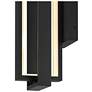 2_Alteck In & Out 18 1/2" High Sand Black LED Wall Sconce more views
