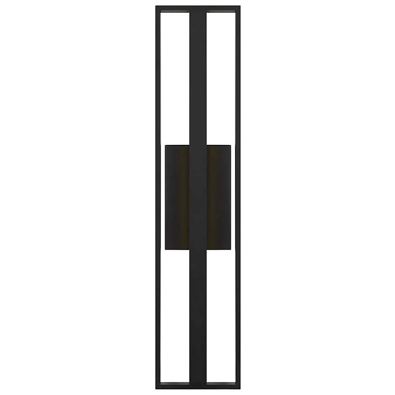 Image 2 Alteck In & Out 32 1/2" High Sand Black LED Wall Sconce more views