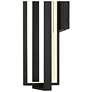 4_Alteck In & Out 32 1/2" High Sand Black LED Wall Sconce more views